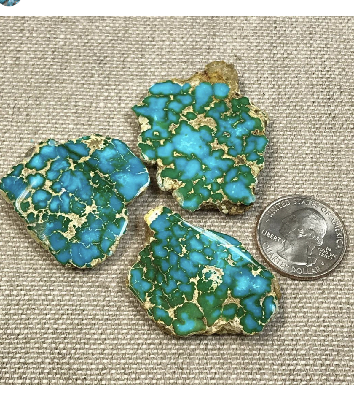 Sonoran Gold Turquoise rough
